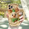 Phone Case: 2D Flat Design Suitable for iPhone 18 17 16 15 14 13 Pro Protective Case, Christmas Reindeer, Perfect Holiday Gift for Christmas and Hallo
