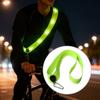 Adjustable Illuminating Shoulder Bands for Outdoor Activity USB Power Safety Lighting with 10Hours Runtimes Wide Paddings