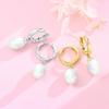 Orstarry S925 Silver Earrings Pearl Bead Earrings For Women Birthday Gift Fashion Trend Silver Jewelry Gift Earrings