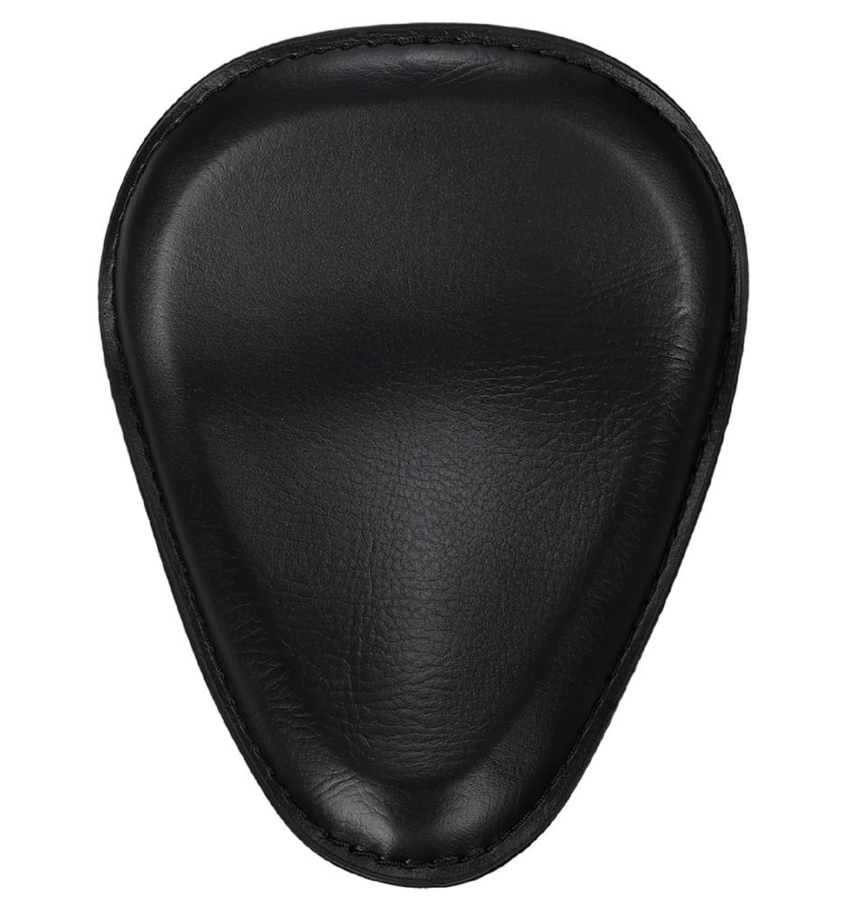 Nové univerzální kožené motocyklové sedlo Harley Custom Solo s pružinovým držákem Tvrdé dno Plochý blatník Solo sedlo Držák pro jedno sedlo Pružinová sada Černá
