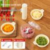 Automatic Household Meat Grinder & Garlic Masher: Small Food Processor, Seasoning Mixer, Chopper