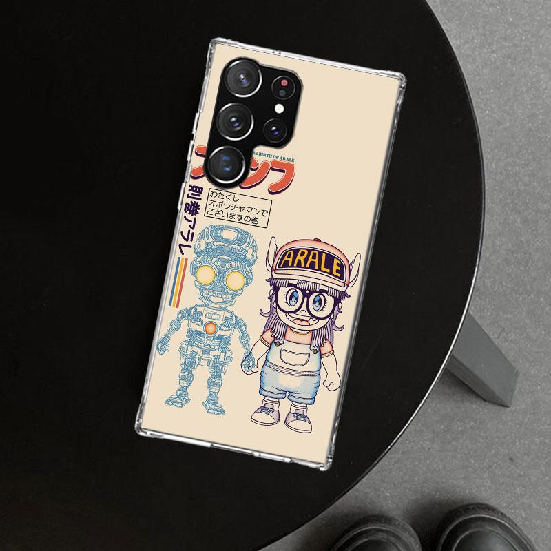 Arale Dr Slump Phone Case Cover for Samsung Galaxy S26 S25 Edge S24 S23 Ultra S22 Plus S21 FE S20 + Art Customized Fundas Galaxy