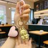 999 Gold Labubu Cartoon Keychain & Phone Pendant - Small Gift