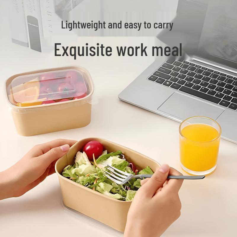 Disposable Food Container with Lid