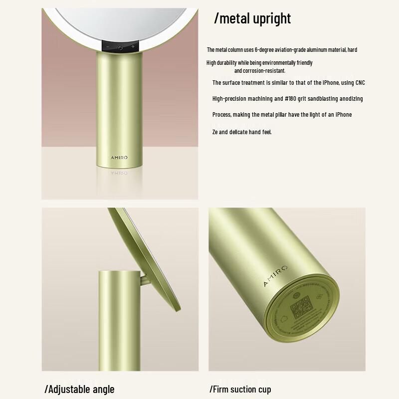 AMIRO O2 Inteligentne Lustro do Makijażu LED