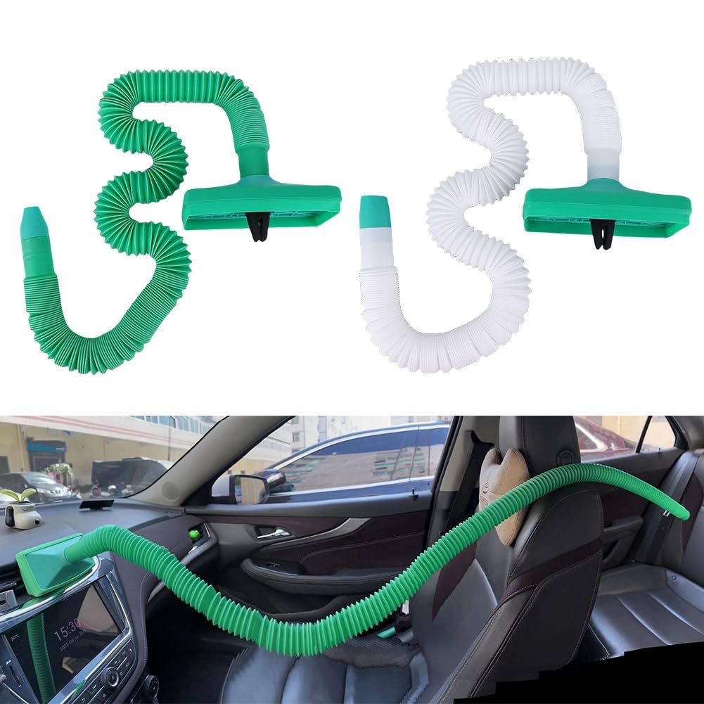 1.5m Universal Car Jewel Cooler Car Vent Extender Telescopic Hose  Fits Sedan SUV and Other Vehicles For Air Conditioning Vent
