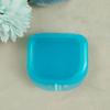 Portable Plastic Cases Denture Box Oral Cavity Cleaning Denture Storage Case Mini Tooth Clean Sanitary Drainable Storage Box