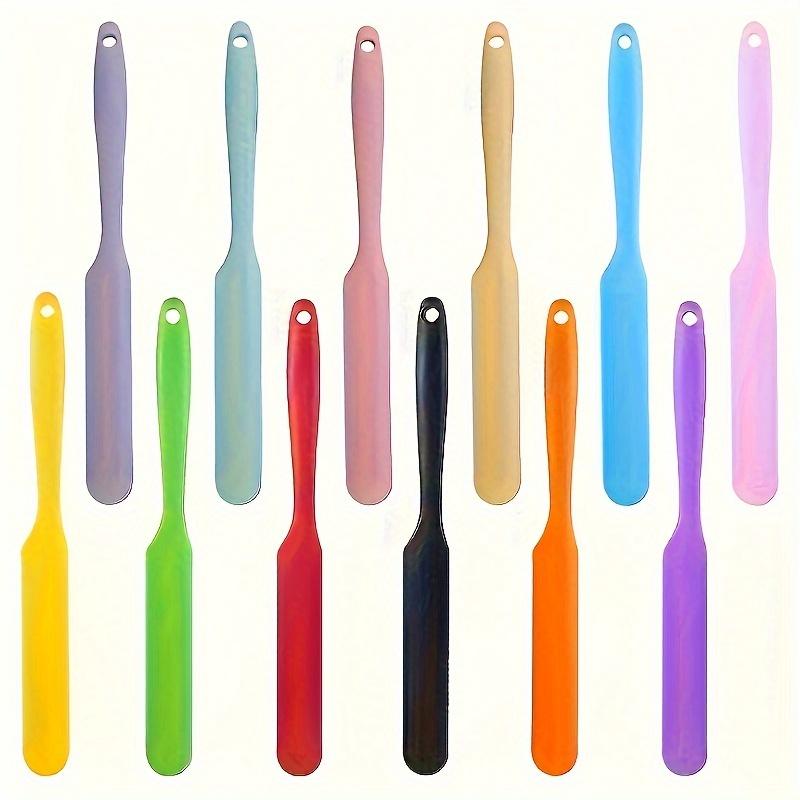 4pcs Silicone Spatula Set - Heat Resistant, Non-Stick, Easy Clean, Ergonomic Design for Comfortable Grip -Perfect for Baking, Cooking, Outdoor Leisure