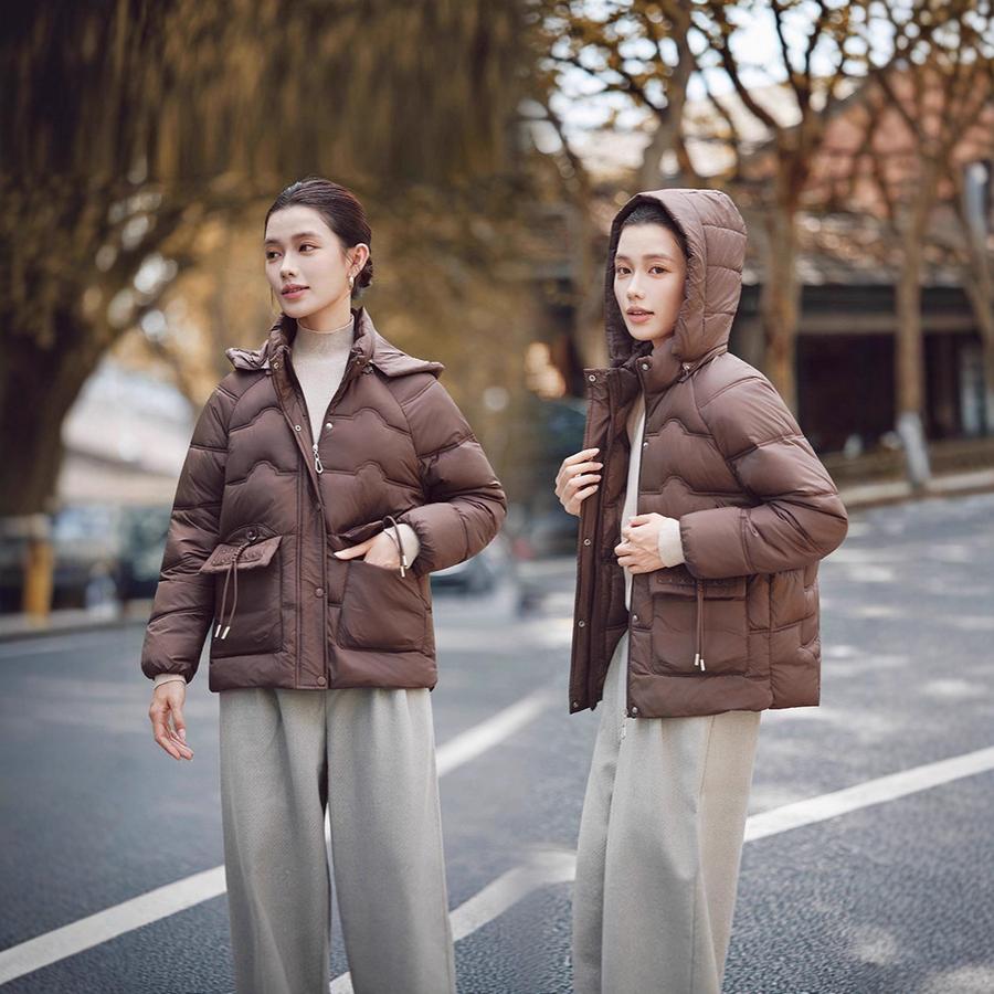 Winter Warm Fleece Coat for Middle-Aged Moms, Thick Cotton Jacket for Women, Fashion Overcoat for Senior Ladies