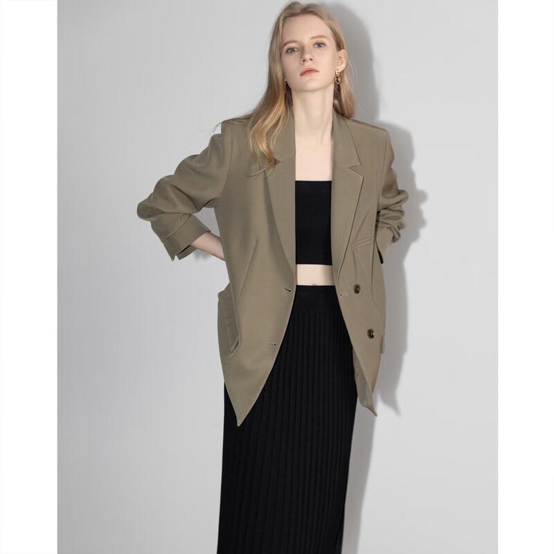 Demana Women s Notch Lapel Blazer S