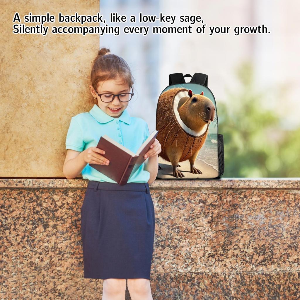 Student Backpack 3D Digital Printing Backpack