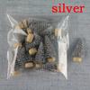12 PCS/Bag Mini Christmas Tree Home Decoration Small Christmas Tree Mini Tree