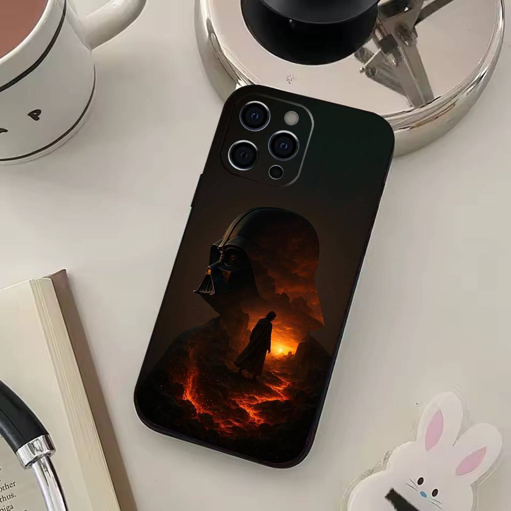 The Chosen One A- Anakin S-Skywalker Phone Case For IPhone 17,16,15,14,13,12,11,Plus,Pro,Max,Plus,XS,soft case Black silicone iPhone15pro