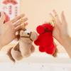 Lifelike Mini Horse Pendant Cute Plush Horse Doll Pendant  Festive Decor