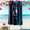 Al Hilal SFC Print Beach Towel, Large Soft Quick Dry Towel for Beach Camping Swimming