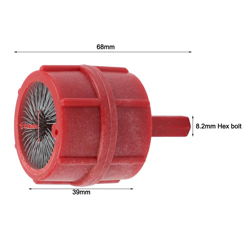 1PCS Plastic Car Battery Terminal Top Post Terminal Cleaning Tool Electric Brush