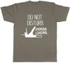 Do Not Disturb Snoring Loading Unisexs Unisexs Ladies Unisex Funny Fitted TShirt