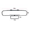 2 In 1 Rotatable Car Mirrors Double Rearview Mirror Child View Infant Kids Interior Universal Wide Angle Safety Mirror Accessory