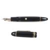 Great MONTBLANC Fountain Pen Meisterstck 149 Black Gold 14K Mens Used