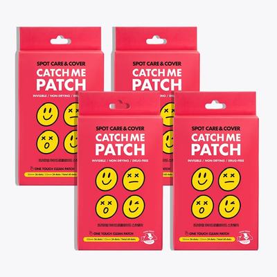 Catch Me Patch Premium Cerotto idrocolloidale per macchie, 60 pezzi, 4 pezzi