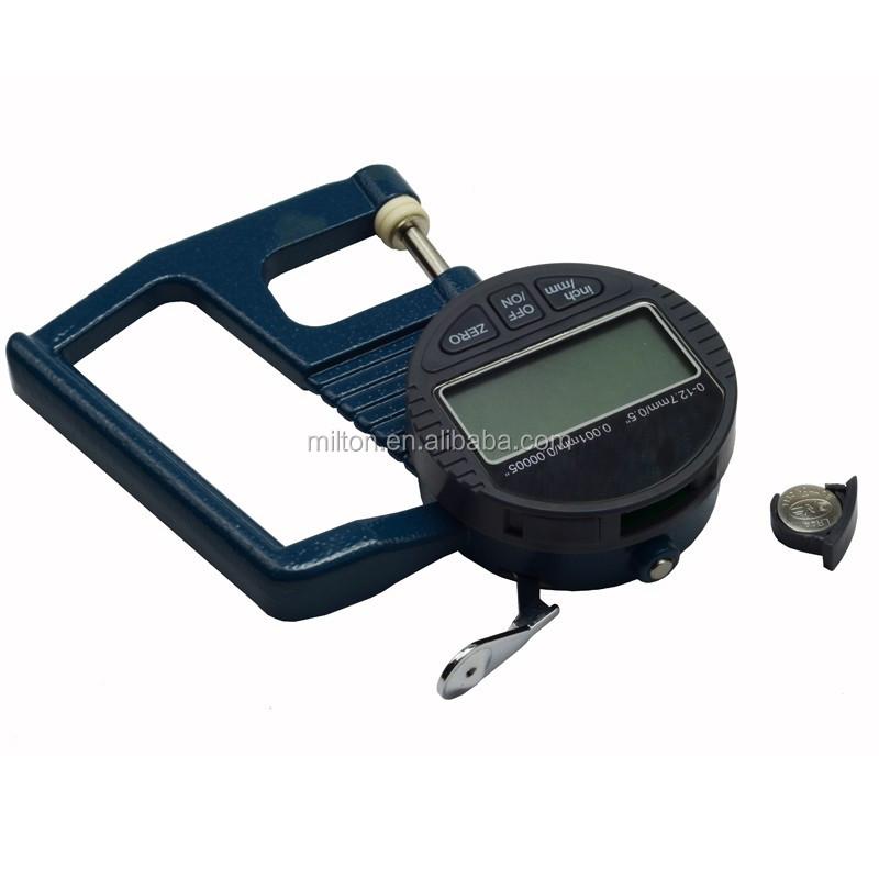 0.01/0.001mm Electronic Thickness Gauge 12.7mm Digital Micrometer Thickness Meter Micrometer