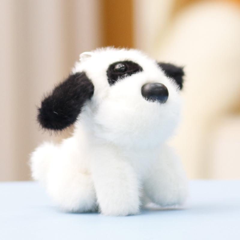 Dalmatian Plush Dog Doll Keychain Cartoon Toy Decoration Pendant Cute Gifts