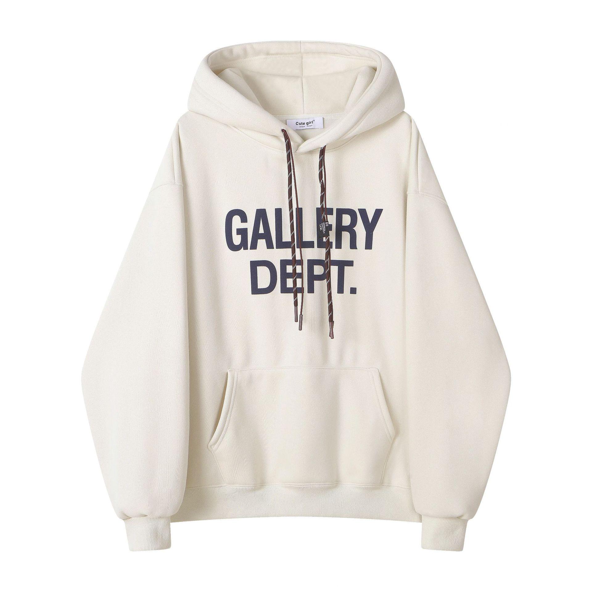 

Американский повседневный флисовый пуловер с капюшоном и принтом букв: Универсальный трендовый топ свободного кроя M