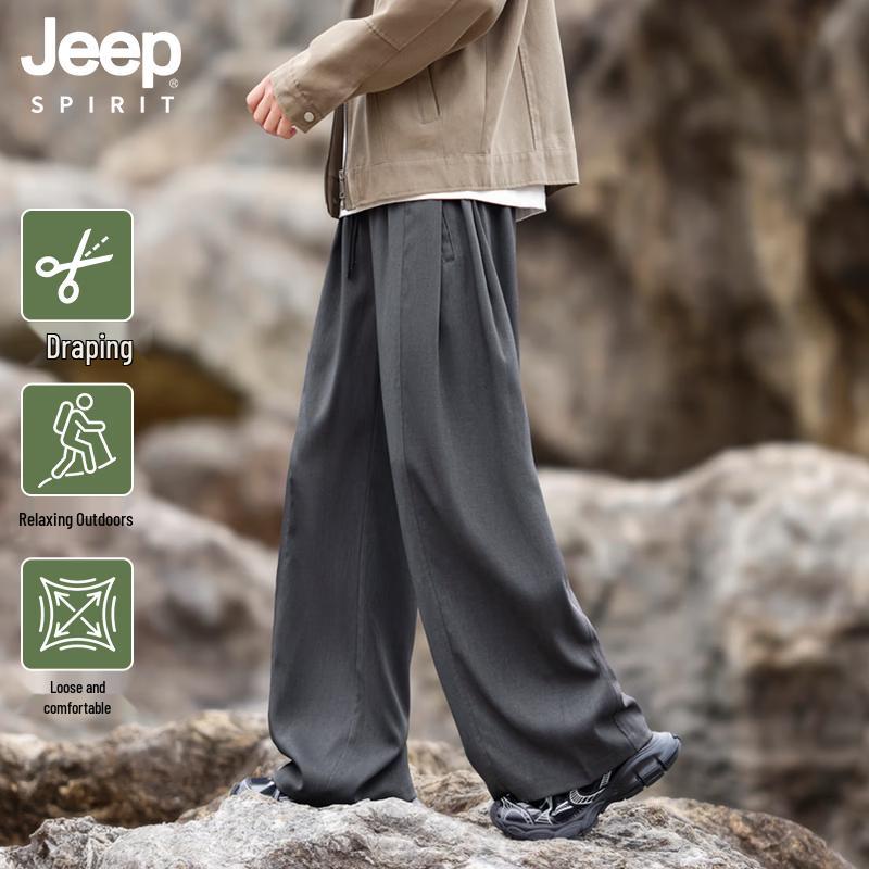 Men s Casual Outdoor Straight-Leg Pants 2XL
