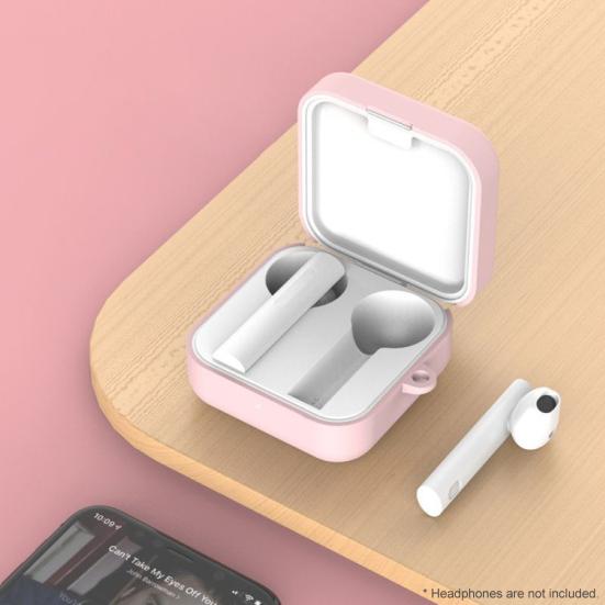 Portable Soft Silicone Bluetooth-compatible Earphones Protective Case for Xiaomi Air 2 SE