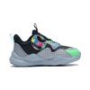 Li Ning Kids Yu Lei Comfortable Versatile Shock Absorbing Casual Shoes Kids Casual Shoes Black Green YKNS098-13