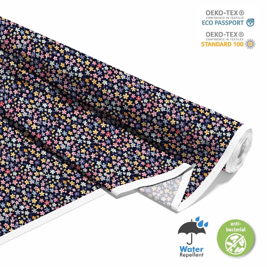 Outdoor Dekostoffe Oxford - Motiv Blumen I Dx5145