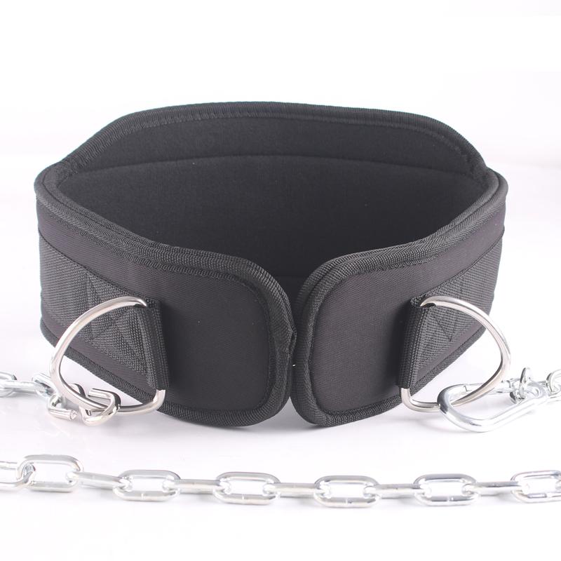 Dip Belt For Pull Up&Squat Weightlifting Training Equipment,Bearing 300LBS Powerlifting Belts,Neoprene EVA Belts,Lumbar Brace