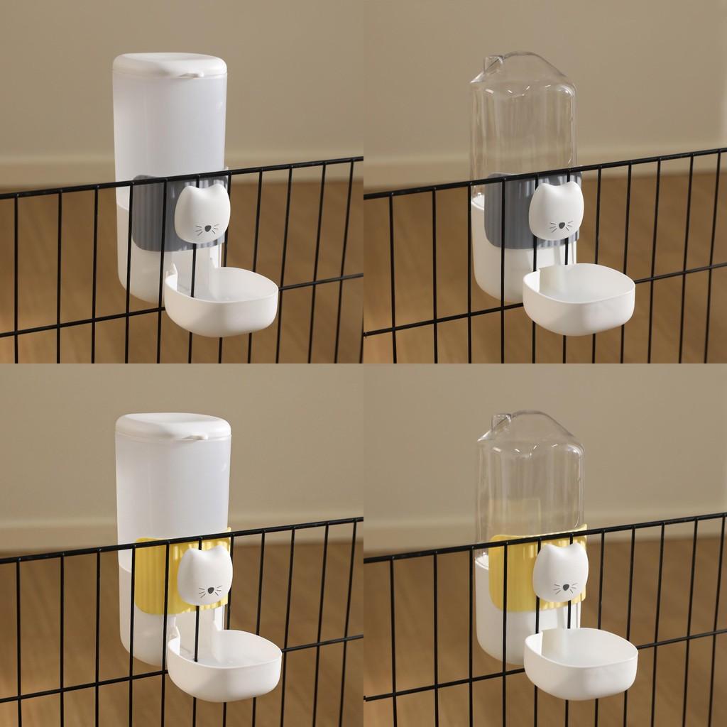 Hanging Pet Water And Food Bowl With Spillproof Design For Small Pets