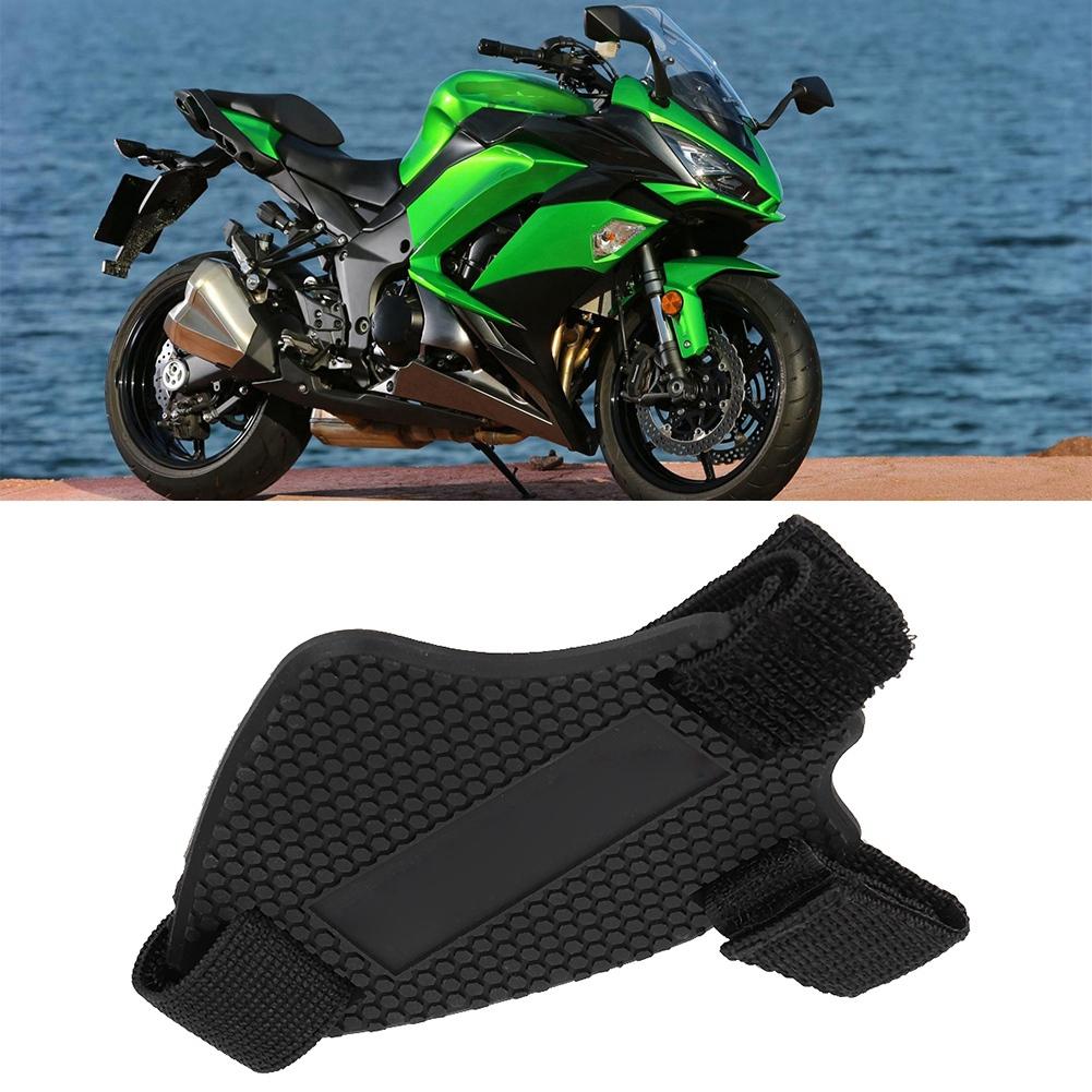 Rubber Motorcycle Shoes Boots Cover Protector Shifter Guards Gear Protection Shift Pad