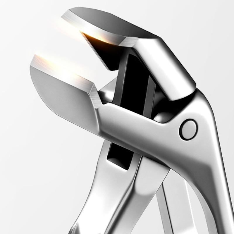 Professional Steel Toenail Cutter With Smooth Sliding Mechanism Nail File For Easy Grooming Quick Nail Shaping Tool