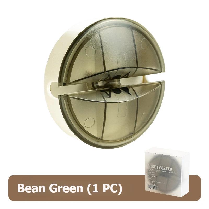 

1 шт. Висувний органайзер для кабелю Портативний круглий органайзер для зберігання кабелю 4 кольори Гнучкий органайзер для кабелю для навушників / зарядного пристрою