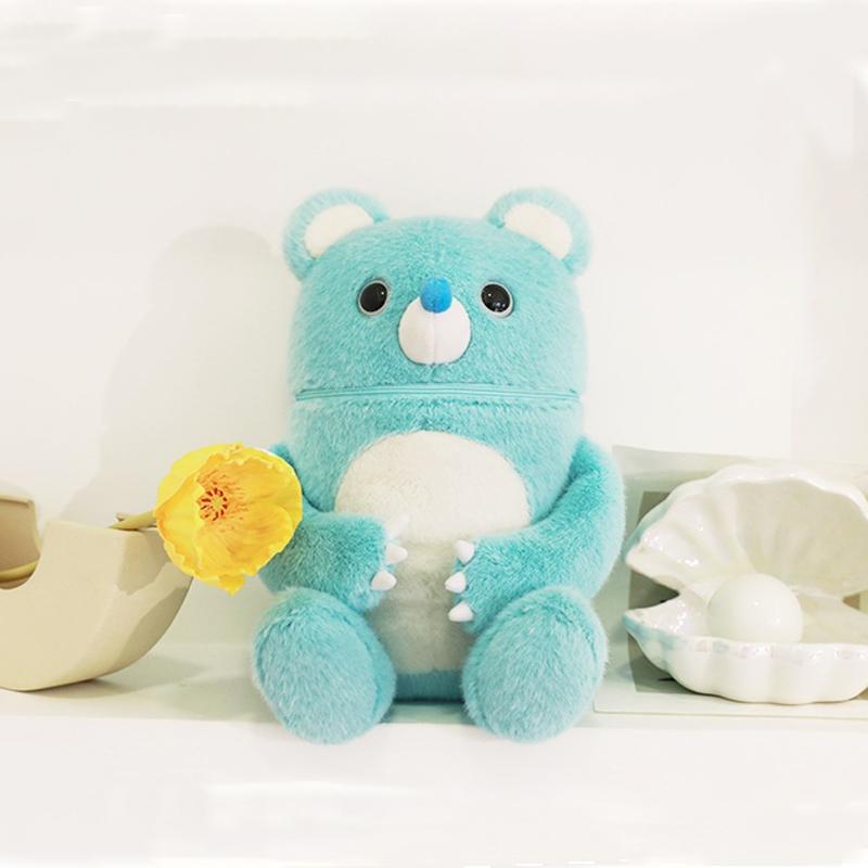 New POP MART Pop Mart IP INSTINCTOY Muckey Baby Blue Doll Trend Based Products 30cm 6941448620433
