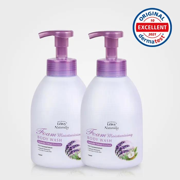 Lavender Foam Body Wash 750ML 2 Pack