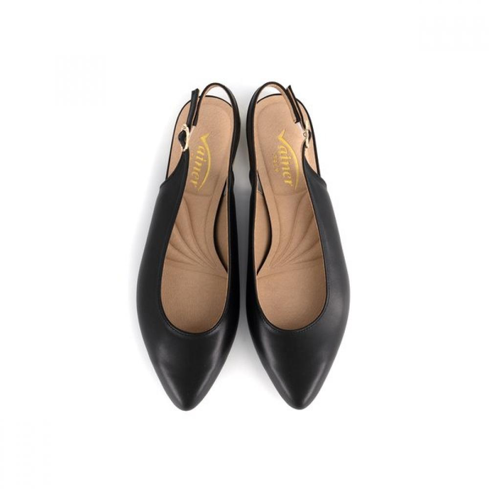 Vainer Black Women S Slingback C121a