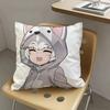 1pc Domestic Dog (Mixed-Breed) Kemono Friends Pillow Case Fashion Square Pillowcase Bedroom Sofa Room Ins Decoration Leisure
