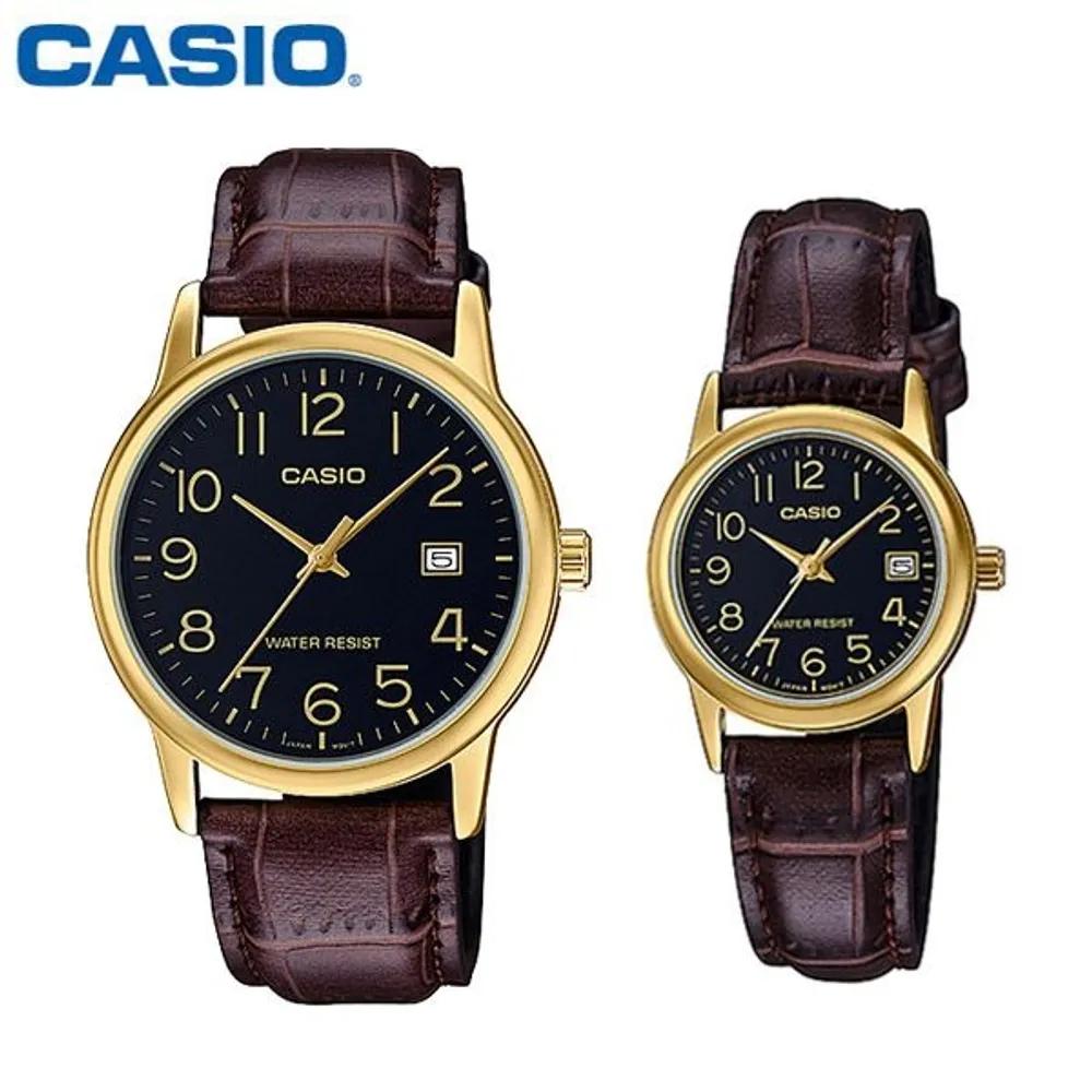 Cio Watch MTP-V002GL-1B / LTP-V002GL-1B Men s Wristwatch Couple Watch Leather Band CIO Men s MTP-V002GL-1B