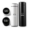 Car Smart Thermos Bottle With Temperature Display Coffee Cup For Mazda 3 6 CX5 2 CX3 CX9 MX5 RX8 Axela Demio MS CX5 2 Axela Demio Atenza MS GJI BK MP