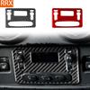 For Hummer H2 2003-2007 2012-2018 Real Carbon Fiber Stickers Rear Central AC Control Panel Car Accessories Interior Decorative