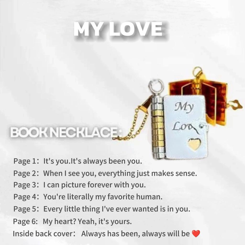 Titanium Steel Love Letter Pendant Necklace for Couples - Clavicle Chain for Girls.