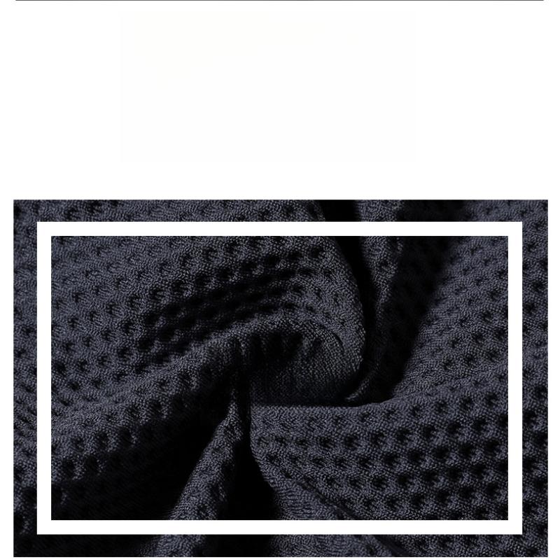 Spring and Autumn New Sports Casual Set for Men, Honeycomb Mesh Elastic Slim Fit Hooded Fashion Two-Piece Set Trendy