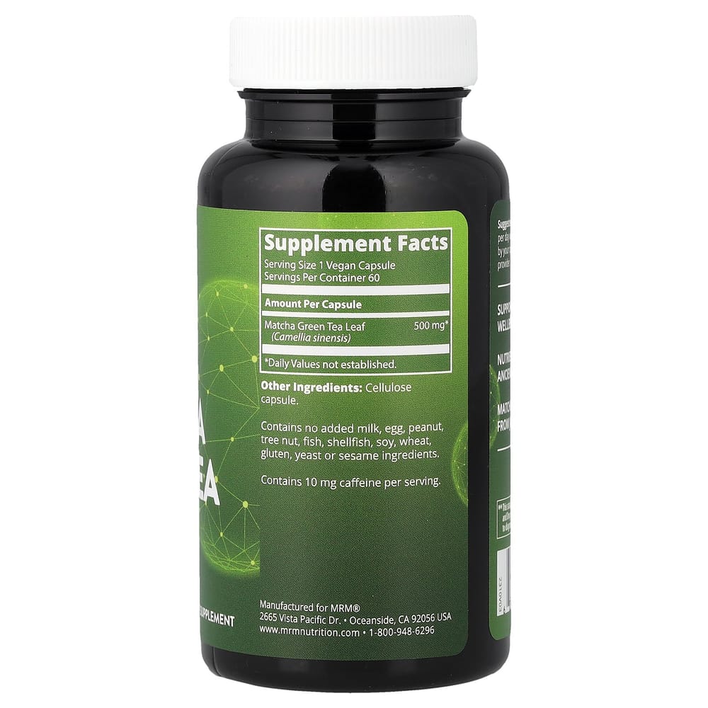 MRM Matcha Veggie Capsules, 60 Counts