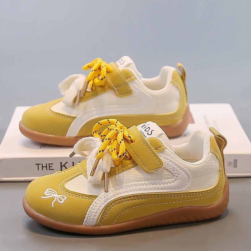 Girls' Breathable Mesh Sports Shoes for Kids - Autumn 2025 Casual Running Sneakers