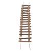 Escalera de Escalada para Mascotas Molienda de Dientes Ambiental Duradera Flexible Puente de Escalera de Madera para Loro
