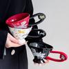 1PC Irregular Cute Ceramic Mug with High Aesthetic and Creative Design Sense, Small Dog Cup, Office Breakfast Cup