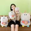 Cute Donut Unicorn Doll Cute Rainbow Pony Plush Toy Children's Doll Birthday Gift